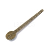 Tibetan Style Alloy Bookmark Rulers AJEW-JK00262-02-3