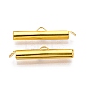 Iron Slide On End Clasp Tubes IFIN-R212-2.5cm-G-1