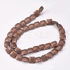 Electroplated Non-magnetic Synthetic Hematite Beads Strands G-P367-B05-2