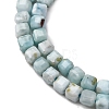 Natural Larimar Beads Strands G-F803-C01-02-4