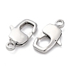 Brass Lobster Claw Clasps KK-H513-01A-P-2