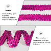 Plastic Paillette Elastic Beads PVC-OC0001-01H-4