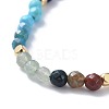Adjustable Nylon Thread Braided Beads Bracelets BJEW-JB04442-2