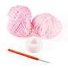 2 Skeins Polyester Yarn DIY-MB0003-08-1