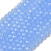 Imitation Jade Glass Beads Stands X-EGLA-A035-J4mm-D03-2