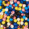 240Pcs 6 Colors Natural Wooden Beads WOOD-TA0002-74B-4