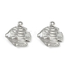 Ocean 304 Stainless Steel Pendants LS-STAS-P390-01D-P-1