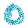 Imitation Austrian Crystal 5301 Bicone Beads GLAA-S026-6mm-06-2