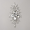 Brass Rhinestone Appliques DIY-WH0308-541B-1