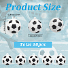 10Pcs PVC & Iron Charms FIND-SC0022-19-2
