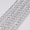 Tarnish Resistant 304 Stainless Steel Curb Chains CHS-G005-B-01P-1