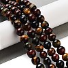 Natural Tiger Eye Beads Strands X-G-G448-8mm-21AB-5