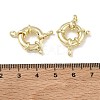 Brass Spring Ring Clasps KK-CBAD851-02G-02-3