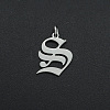 Non-Tarnish 304 Stainless Steel Pendants STAS-R111-JA565-S-1
