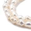 Natural Cultured Freshwater Pearl Beads Strands PEAR-I007-01O-01D-4