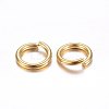 304 Stainless Steel Open Jump Rings STAS-O098-02G-17-2