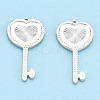925 Sterling Silver Pendants STER-T006-11-2