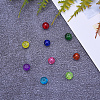 800Pcs 10 Colors Spray Painted Crackle Glass Beads CCG-CJ0001-02-7