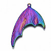 Plated Rainbow Color Alloy Big Pendants PALLOY-S180-016-RS-2