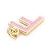 Rack Plating Brass Pendants KK-C065-02F-G-2