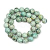 Natural Peruvian Turquoise(Jasper) Beads Strands G-F836-A02-10mm-3