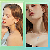 16Pcs 4 Colors Alloy Resin Pendants FIND-SC0021-08-5