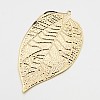 Iron Leaf Bookmarks AJEW-P031-01-2