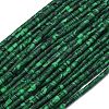 Dyed Synthetic Turquoise Beads Strands G-D356-B02-3