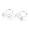 Plastic Clip-on Earring Findings KY-R014-01-5