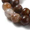 Natural Yellow Tiger Eye Beads Strands G-H238-8mm-7