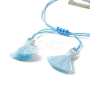 Handmade Japanese Seed Rectangle Braided Bead Bracelets BJEW-MZ00022-01-3