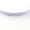 Plain Headwear Hair Accessories Plastic Hair Band Findings OHAR-S187-06-4