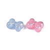 Luminous UV Plating Transparent Acrylic Beads OACR-N160-52-4