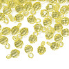 Transparent Acrylic Pendants MACR-S373-125-B03-1