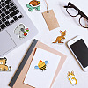 Cartoon Animal Theme Paper Stickers Set DIY-M031-44-7