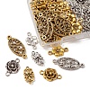 48Pcs 8 Style Tibetan Style Alloy  Connector Charms FIND-FS0001-69-4