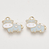 Alloy Enamel Pendants ENAM-S119-005C-1