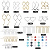 DIY Beaded Dangle Earring Making Kit DIY-SZ0009-04-3