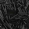 Opaque Glass Bugle Beads SEED-R028-2x20-C01-4