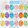 1980Pcs 18 Color Acrylic Beads OACR-CA0001-06-4