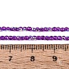 Transparent Glass Beads Strands EGLA-N028-01A-A03-5