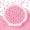 DIY Craft Beads 6/0 Ceylon Round Glass Seed Beads X-SEED-A011-4mm-145-1