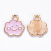 Alloy Enamel Charms X-ENAM-S121-072B-1