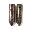 Natural Dragon Blood Pointed Pendants G-D460-01J-2