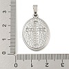 Non-Tarnish 304 Stainless Steel Pendants STAS-B071-02J-24P-3