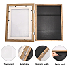 Wooden Oil Painting Storage Box Kids Flip Cover Photo Frame AJEW-WH0347-04A-4