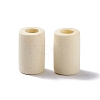 Column Wood European Beads WOOD-I008-04-2