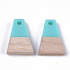 Resin & Wood Pendants RESI-S358-52B-2