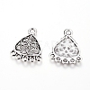 Tibetan Style Alloy Chandelier Components TIBE-G019-03AS-2