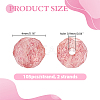 2 Strands Natural Strawberry Quartz Beads Strands G-HY0001-96-2